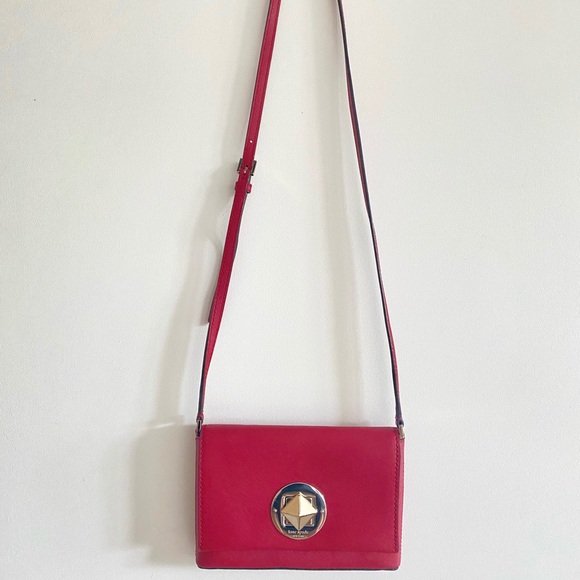 Kate Spade Red Handbag - Picture 3 of 5